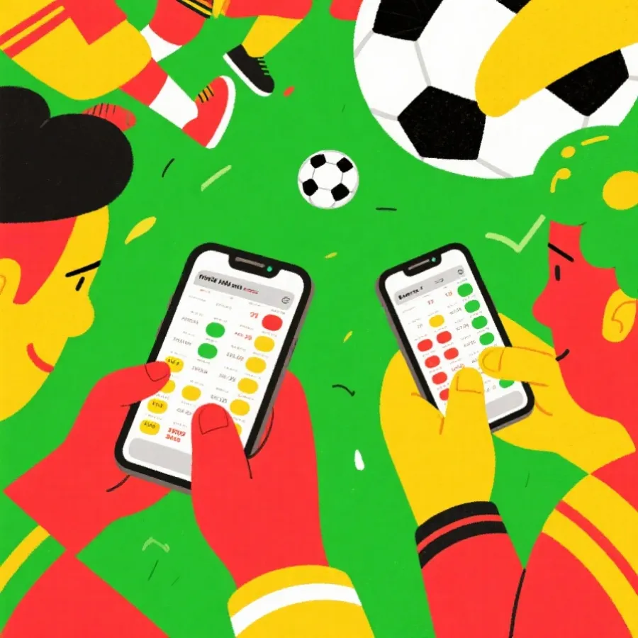 小组赛赛程查询示意图